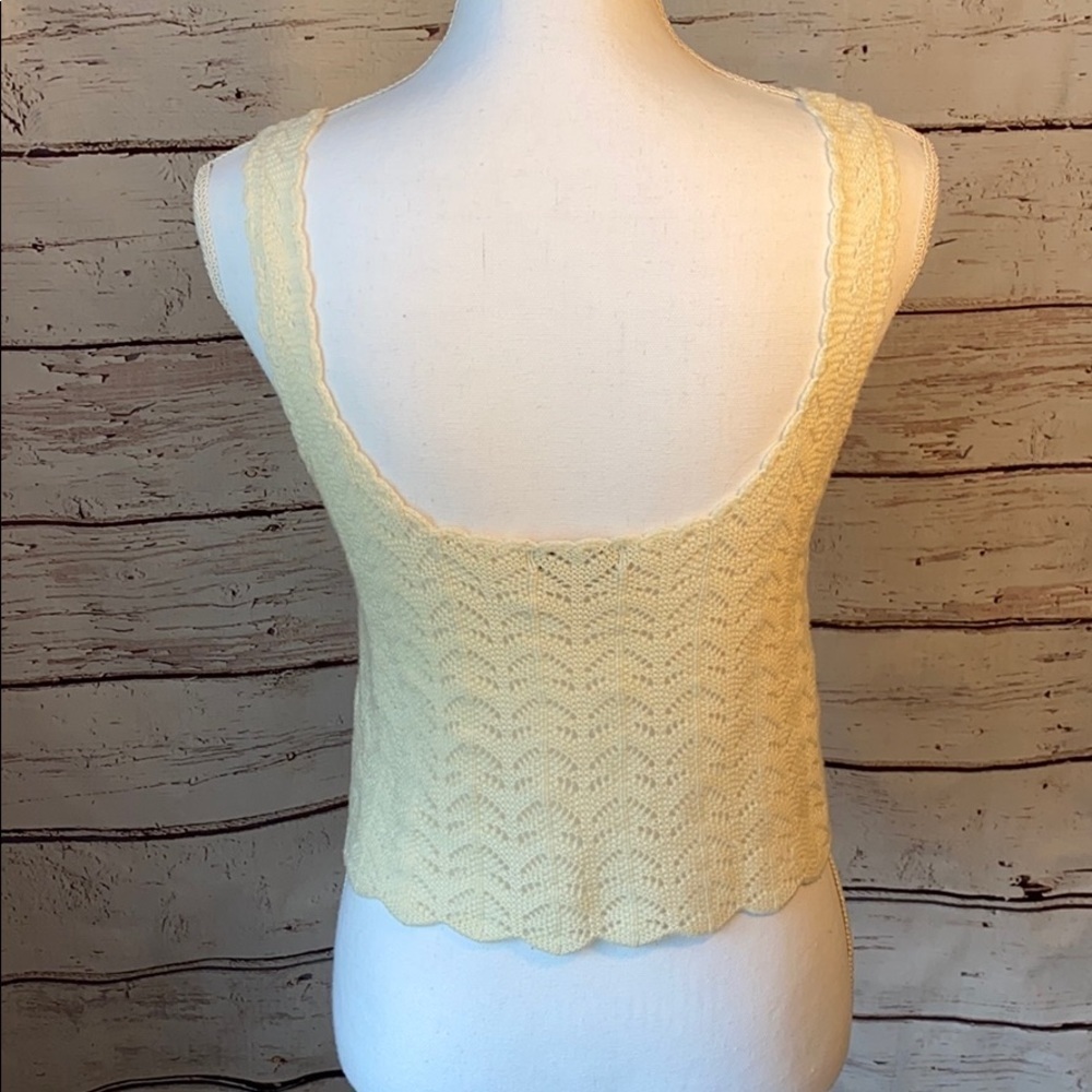 COTTON ON Crochet Cream Small Crop Top - Picture 5 of 13